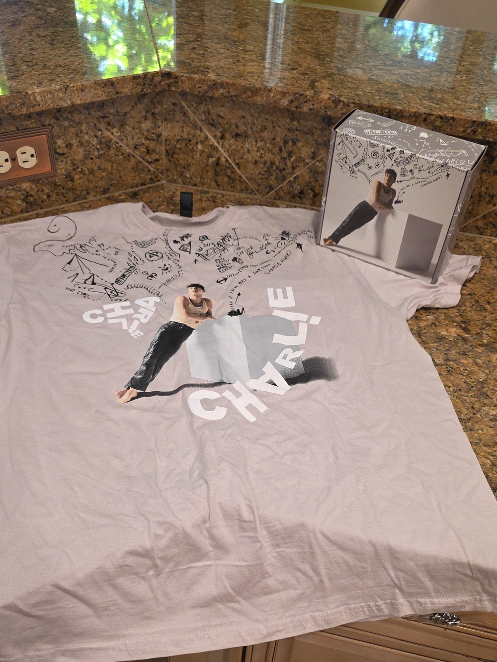 Charlie Puth Tee And Box